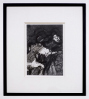 Goya serie n�23 - 1983, tecniche miste su fotografia, 24 x 17 cm