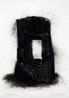 Sliced Frame, 2003 - Carbone su carta    88 x 64 cm
