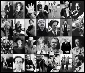 28 ritratti, cm 75x50 cad., stampa lambda montata su gatorfoam